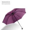 Amazon 12 Bone Black Glue Full Automatic Umbrella Plus Business Folding Umbrella logotipo Presente Publicidade Umbrella