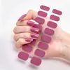 Pegatinas para Uñas con Purpurina de Color Sólido Sin Hornear Removibles Pegatinas para Uñas con Pegamento de Gelatina Suministro Directo de Fábrica Origen Seguras para Mujeres Embarazadas
