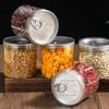 Latas Selladas de Plástico Transparente de Grado Alimenticio, Latas de Fácil Apertura, Latas de Embalaje, Botellas de Plástico al por Mayor, Latas PET de Embalaje Engrosado