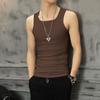 Chaleco Deportivo para Hombre Cuatro Estaciones Color Camiseta sin Mangas para Hombre Baloncesto Deportes Fitness Valla Chaleco Ajustado Trendy Camiseta