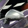 Película de Cambio de Color para Espejo Retrovisor de Coche Negro Brillante Negro Piano Blanco Cristal Plata Electro-Óptico Plata Metálico Fibra de Carbono Envoltura para Espejo Retrovisor