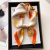 Nuevo Estilo Temperamento Cuadros 70 Pañuelo Cuadrado Pequeño Mujer Primavera y Otoño Verano Pañuelo de Seda Pañuelo Decorativo Pañuelo Perezoso Pañuelo Delgado