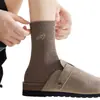 Nuevos Calcetines de Media Pantorrilla de Color Sólido con Corazón Pequeño Estilo Básico Estilo Universitario para Mujer Calcetines de Media Pantorrilla Versátiles Estilo Universitario para Mujer