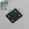 Soporte de Ángulo Triángulo Hierro Angular Ángulo Recto 90 Grados Sujetador de Acero Inoxidable Conector para Muebles Placa de Hierro Reforzadora