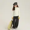 Liquidación Especial Suéter de Cuello Alto para Niños Elástico Versátil Capa Base Invierno Engrosado Térmico para Niños y Niñas