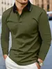 Nueva Camisa Polo de Verano para Hombre con Cuello, Mangas Cortas, Top Deportivo Casual para Golf, Camiseta de Manga Corta con Bloques de Color