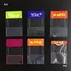 Etiquetas Mangas de Etiqueta Transparentes para Pet para Redes de Farmácias, Supermercado e Shopping Tags de Preço para Inserir em Prateleira, PVC Flexível