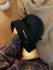 Gorro de lana con contenido de lana para otoño e invierno, con gran circunferencia de cabeza, versátil, casual, para el frío, gorro cálido, para parejas, protección para las orejas, gorro de punto