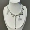 Collar para Fiesta de Noche para Mujer, Collar de Lujo con un Toque de Alta Gama, Exagerado Collar Brillante de Circonita, Cadena Clavicular de Nicho de Lujo Ligero