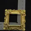 Moldura de Foto Barroca Dourada de Alta Qualidade Estilo Europeu DIY Cola Creme Adereços de Foto Atacado