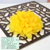 Cabeza de Flor de Peonía Simulada Hecha a Mano DIY Accesorios de Flores Artificiales Boda Arreglo de Pared de Flores para Bodas Adorno para la Cabeza Pasador Accesorios de Baile