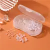 Palillo para los oídos, adecuado para la inflamación y el nuevo orificio para los oídos, antibloqueo de plástico, para el orificio de los oídos, clavo para los oídos, barra de pegamento para mujeres, aguja para los oídos de estudiantes coreanos, palillo para los oídos