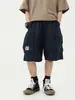 Pantalones Cortos para Niños 2026 Verano Nuevos Estilo Japonés Versátiles con Bolsillos Grandes, Elegantes Pantalones Cargo para Niños