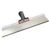Raspador AutoNivelante para Cimento com Cabo Plástico, Ferramenta Dentada de Aço Inoxidável para Argamassa Epóxi, Rolo Desaerador com Cabo Especial