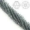 Contas pontiagudas de cristal para acessórios de joias DIY 3/4mm contas de vidro contas soltas acessórios criativos feitos à mão Contas de diamante