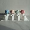 Molde de Silicona para Vela Aromática de Bola Rombo Geométrico DIY Molde para Hornear Pastel Mousse Cubo de Rubik Molde para Jabón Hecho a Mano