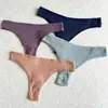 Transfronterizo Especializado en Tangas Sexy de Mujer de Tiro Bajo de Hilo Absorbentes del Sudor Transpirables de Algodón Color Puro Panties al por Mayor Pantalones T
