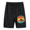 Pantalones casuales de verano para hombre con estampado de animación de motosierra de cadena de gran venta japonesa, para comercio exterior transfronterizo, código europeo