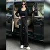 Conjunto de Duas Peças Elegante Estilo Sal Grosso para Emagrecer, Casual Outono e Inverno, Streetwear da Moda para um Visual Maduro, Conjunto de Três Peças Redutor de Idade e que Valoriza a Silhueta