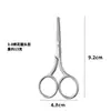 Tijeras para depilar cejas, Tijeras de punta redonda para vello nasal, Tijeras pequeñas, Tijeras de maquillaje, Tijeras para recortar barba, Tijeras de bordado, Puntas de hilo, Tijeras de belleza