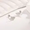 Aretes tipo cuff de ala únicos y distintivos para mujer, aretes de rosca, ear cuffs, aretes apilables para múltiples perforaciones y accesorios para orejas