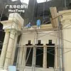 Componentes de Colunas Romanas de Cimento Pré-moldado Colunas Artísticas Moldadas em GRC Pilares de Concreto para Entradas Cabeçalhos de Vilas Rurais