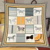 Bufanda Nueva de Seda Twill Otoño 90 Cuadrada Pañuelo para la Cabeza Chal Seda Twill Hecho a Mano Versión Taiwanesa Estampado Amazon Transfronterizo