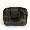 Bolsa cosmética portátil de PVC tridimensional transparente impermeable para mujer bolsa cuadrada pequeña fabricantes de Shenzhen LOGOTIPO impreso