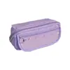 Caja de Papelería de Gran Capacidad de 9 Capas para Estudiantes de Secundaria Caja de Almacenamiento con Apertura Grande Bolsa de Almacenamiento con Compartimentos Estuche Rombo de Prisma Multicapa