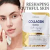 Kormesic Pegamento de Hueso Inglés Serie Cuidado Facial Mascarilla Esencia Hidratante, Humectante y Aclaradora Fabricante Transfronterizo Venta al por Mayor