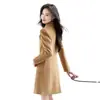 Nuevo Abrigo de Lana de Moda Profesional Otoño/Invierno 2026 para Mujer, Elegante Abrigo de Lana de Corte Ajustado de Longitud Media para Viajes de Trabajo