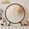 Espejo de Maquillaje LED Inteligente de Escritorio con Luz Espejo de Tocador para Habitación de Niñas Espejo Redondo de Maquillaje para Escritorio de Dormitorio de Estudiantes