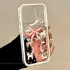 Adequado para capa de celular OPPO Reno 15, design fofo de desenho animado para OPPO Reno 14 Pro com laço, estrelas e anjo
