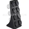 Cocina Transfronteriza Estante de Especias en Forma de Z Botella Botella de Condimento para el Hogar Tarro Caja de Especias Juego Combinado de Vidrio Frascos de Especias