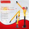 Guindaste montado em veículo 12v24v doméstico de 1 tonelada guindaste montado em caminhão guindaste pequeno guindaste elevador de elevação
