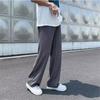 Pantalones rectos holgados para hombre estilo Dipper Hong Kong verano pantalones de seda helada pierna ancha delgados pantalones deportivos pantalones casuales para pareja marca de moda