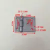 Dobradiça de Ferro Espessada e Reforçada de 2,5 mm Dobradiça de Porta de Ferro Dobradiça de Porta de Correr Dobradiça para Solda Elétrica Dobradiça Dobrável 1,5 Polegada 2 Polegadas 2,5 Polegadas