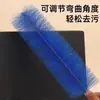 Nuevo Cepillo para Ventilador, Cepillo para Eliminar Polvo de Aire Acondicionado, Cepillo para Eliminar Polvo de Mango Largo, Cepillo Plegable Multiusos, Plumero Limpiador de Ventilador