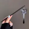 Nuevo Pasador de Madera Estilo Chino para Mujer, Pasador de Borla de Alto Nivel Estilo Antiguo, Pasador Versátil para Recogidos en la Parte Trasera de la Cabeza, Accesorio para el Cabello