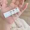 Primavera e Verão Rosa Doce Estilo Borboleta Terno Brincos para Mulheres Design de Nicho Brincos Elegantes Brincos Versáteis Elegantes