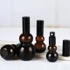 Botella de Loción Marrón 50ml Botella de Vidrio para Aceite Esencial Botella Pequeña Recargable Botella de Perfume Botella para Aromaterapia Botella con Atomizador de Vidrio Niebla Fina