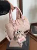 Dropshipping Transfronterizo Bolso Boston de Cuero Genuino Repujado para Mujer Nuevo Modelo 2026 Bolso de Hombro Bolso de Mano Bolso Cruzado