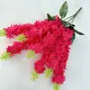 Flores artificiales del fabricante: Jacinto de 7 ramas para decoración del hogar, arreglos florales, flores artificiales, arreglos florales para pasillo de boda, flores de seda hechas a mano