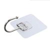 Gancho Gancho Adhesivo Gancho Adhesivo Transparente Sin Taladro Gancho para Ropa Venta al por Mayor Carga Soportada Pegatina sin Rastro Gancho para Cocina Sanitario Venta al por Mayor