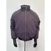 Jaqueta de Algodão Estilo Voo com Gola Cruzada para Homens e Mulheres Inverno Novo Curta Acolchoada Jaqueta de Algodão Quente Jaqueta de Beisebol para Casais