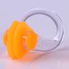 Pinza para la nariz de natación para niños adultos, impermeable, antideslizante, silicona, tapones para los oídos anti-asfixia para entrenamiento de natación, bolsa, ventas directas de fábrica