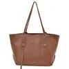 Bolso de textura tejida 2026 Bolso cruzado para mujer de gran capacidad, de un solo hombro, para llevar debajo del brazo, retro, moda, para ir al trabajo, tote, bolso para mujer