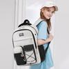 Mochila Escolar Sesame para Niños Estudiantes de Secundaria Hombres Reducción de Peso Protección de la Columna Vertebral Estudiantes de Secundaria Preparatoria y Niñas Gran Capacidad Ultraligera Bolso Casual para Mujer