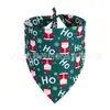 E-commerce Transfronteiriço Produtos para Pets Lenço Triangular Lenço Triangular de Natal para Pets Bavete Decoração para Pets
