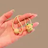 Doble Diadema para Niñas, Diadema para Cabello de Niña Pequeña que No Daña el Cabello, Goma Elástica y Buena para Moño, Diadema con Forma de Corazón